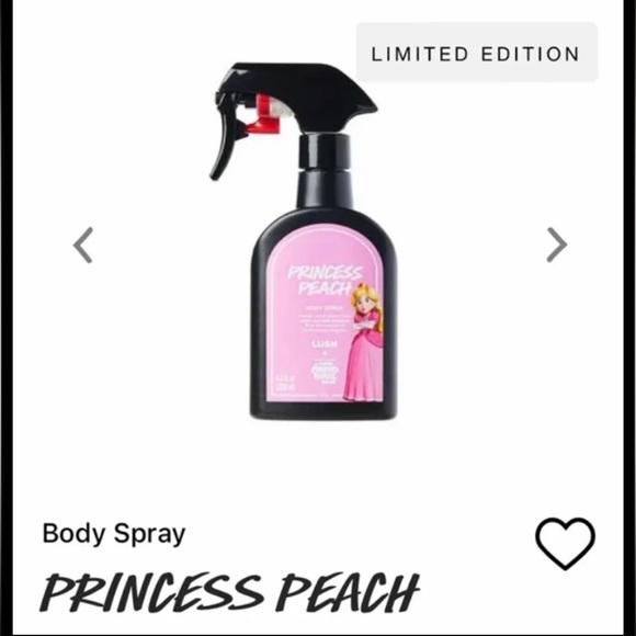 Lush Bath & Body Bn Sold Out Ltd Ed Lush Super Mario Bros Princess